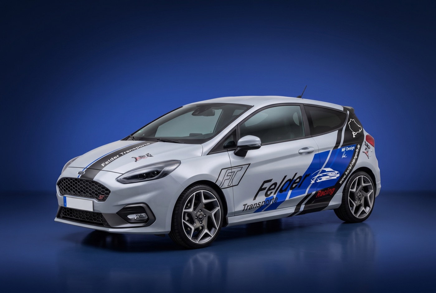 Ford Fiesta ST im Felder-Racing-Design – das Aushängeschild des Teams